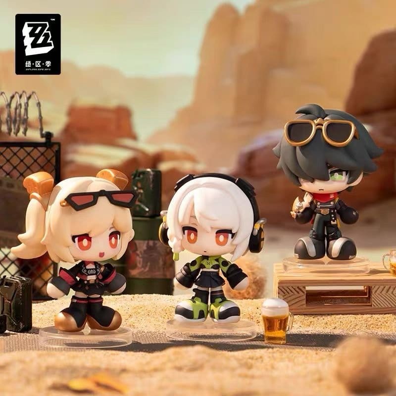 PREORDINE+ 05/2027 Zenless Zone Zero PVC Mini Figures Tiny Agents 8-10 cm Blind Box Display (12)