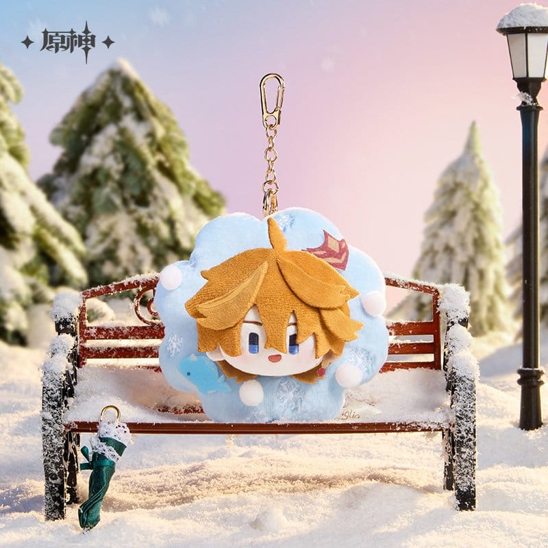 PREORDINE+ 05/2027 Genshin Impact - Leisurely Winter's Day Series Plushie Keychain - Tartaglia