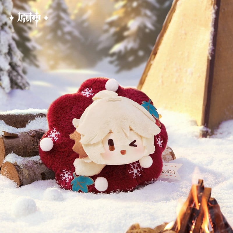 PREORDINE+ 05/2027 Genshin Impact - Leisurely Winter's Day Series Plushie Keychain - Kaedehara Kazuha