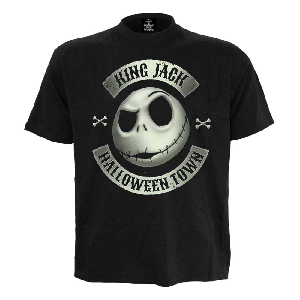 MADE TO ORDER Nightmare before Christmas T-Shirt Jack Crest Size M *SPECIAL PRICE*