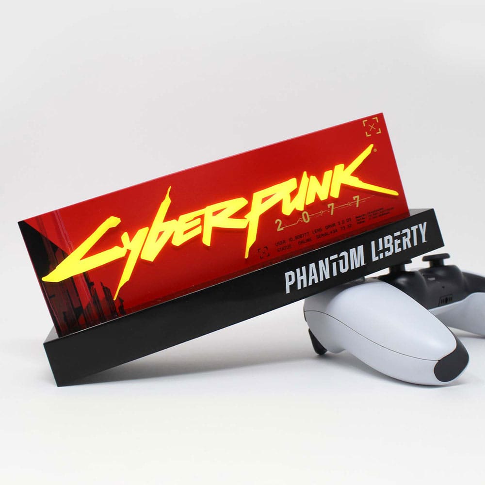 AUF BESTELLUNG Cyberpunk Edgerunner LED-Licht Phantom Edition 22 cm