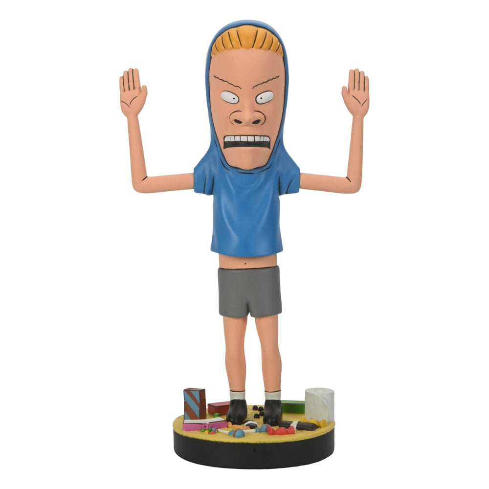 MADE TO ORDER Beavis &amp; Butthead Head Knocker Bobble-Head Cornholio 18 cm