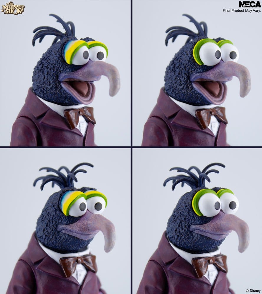 🧪 LAB | PREORDINE+ 06/2027 The Muppets Ultimate Action Figure Gonzo with Camilla 18 cm