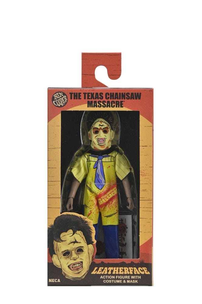 🧪 LAB | SU ORDINAZIONE The Texas Chainsaw Massacre Ben Cooper Action Figure Costume Series 9 Leatherface 15 cm 