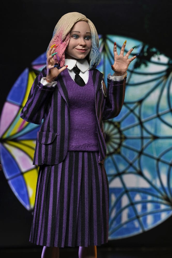 🧪 LAB | SU ORDINAZIONE Wednesday Action Figures 2 Pack Wednesday Addams (Nevermore Uniform) and Enid 20 cm