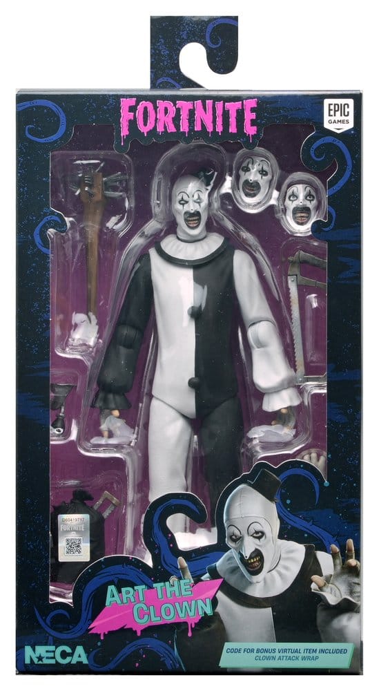 🧪 LAB | PREORDINE+ 02/2027 Fortnite: Fortnitemares Action Figure Art the Clown 18 cm