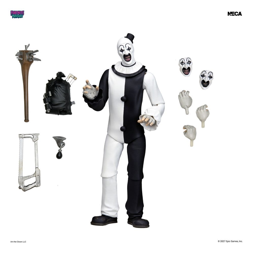 🧪 LAB | PREORDINE+ 02/2027 Fortnite: Fortnitemares Action Figure Art the Clown 18 cm