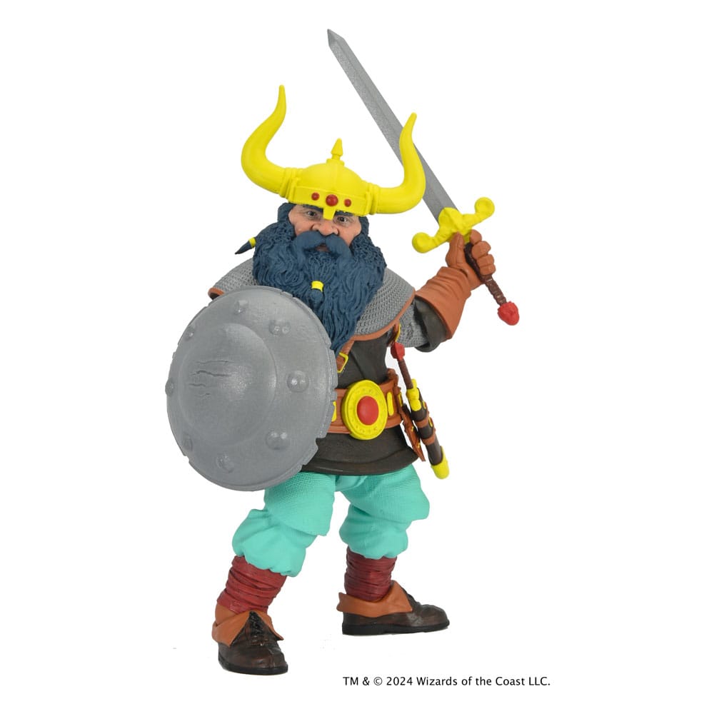 MADE TO ORDER Dungeons and Dragons Scale Action Figure 50th Anniversary Elkhorn on Blister Card 18 cm