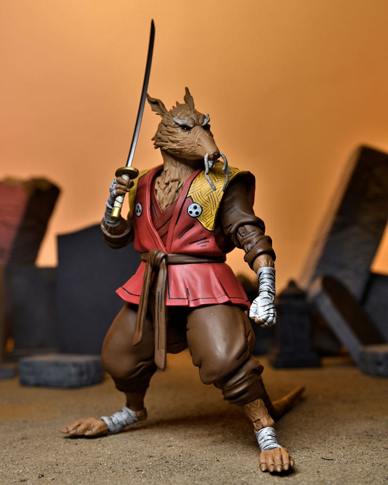 🧪 LAB | SU ORDINAZIONE Teenage Mutant Ninja Turtles (The Last Ronin) Action Figure Ultimate Splinter 18 cm