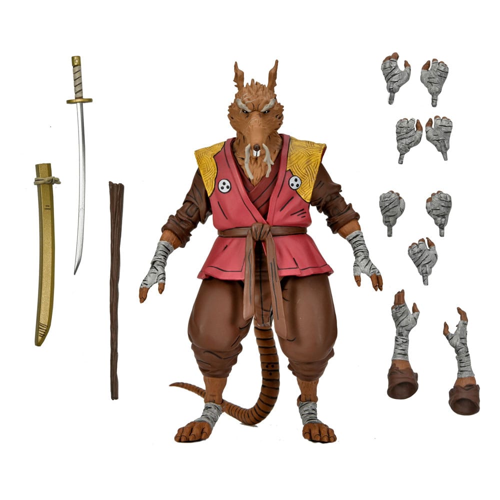 🧪 LAB | SU ORDINAZIONE Teenage Mutant Ninja Turtles (The Last Ronin) Action Figure Ultimate Splinter 18 cm