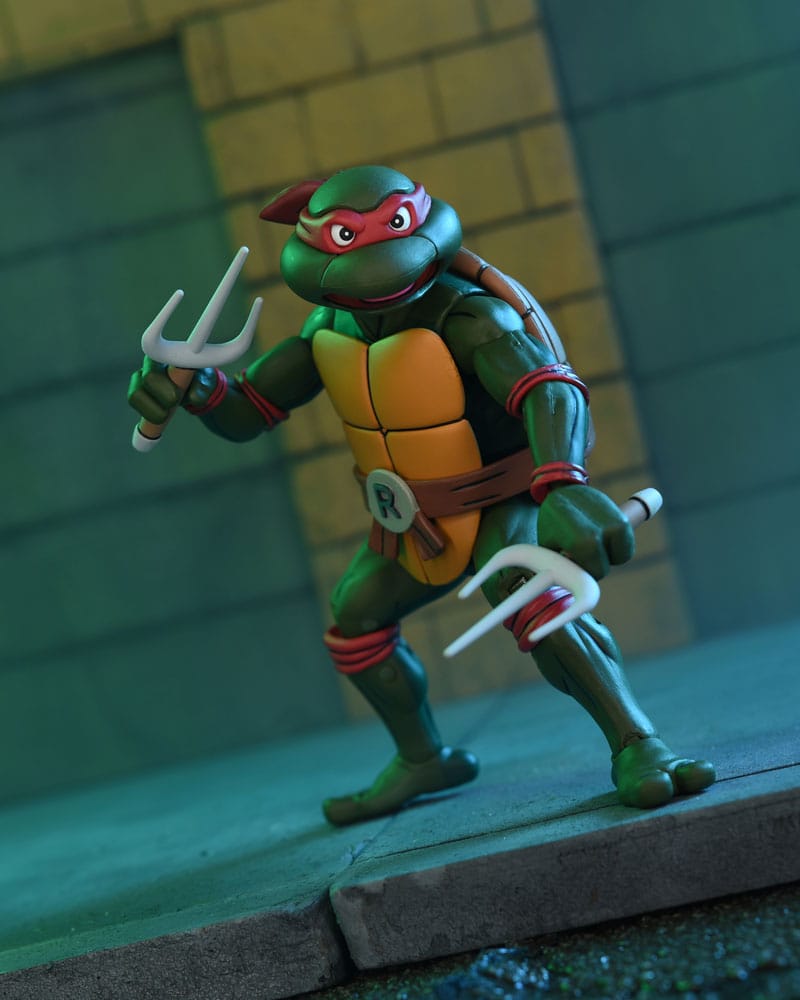 MADE TO ORDER Teenage Mutant Ninja Turtles (Cartoon) Action Figure Ultimate Raphael VHS 18 cm