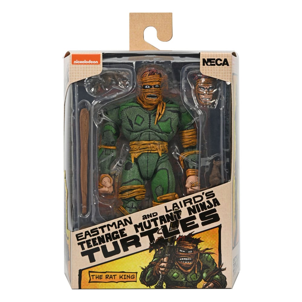 🧪 LAB | SU ORDINAZIONE Teenage Mutant Ninja Turtles (Mirage Comics) Action Figure Rat King 18 cm  