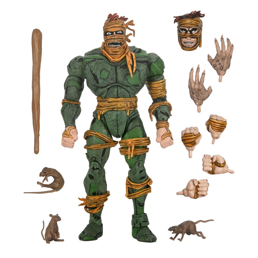 🧪 LAB | SU ORDINAZIONE Teenage Mutant Ninja Turtles (Mirage Comics) Action Figure Rat King 18 cm  