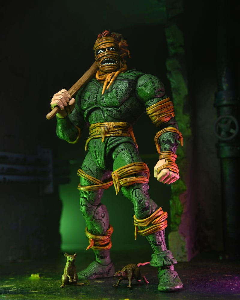 🧪 LAB | SU ORDINAZIONE Teenage Mutant Ninja Turtles (Mirage Comics) Action Figure Rat King 18 cm  