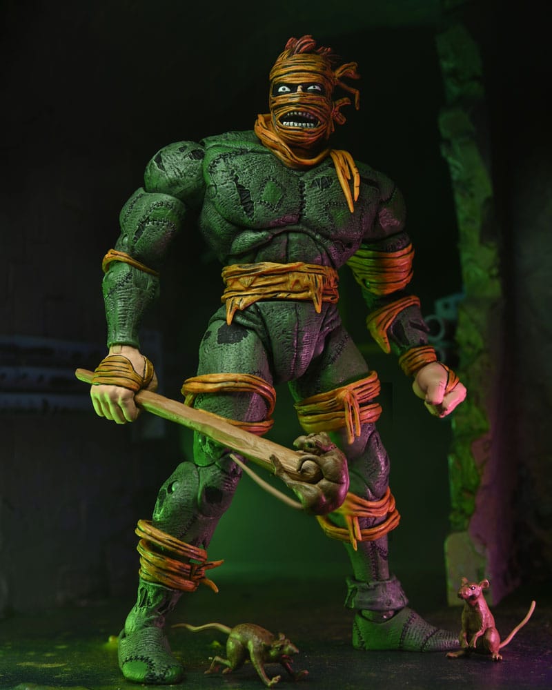🧪 LAB | SU ORDINAZIONE Teenage Mutant Ninja Turtles (Mirage Comics) Action Figure Rat King 18 cm  