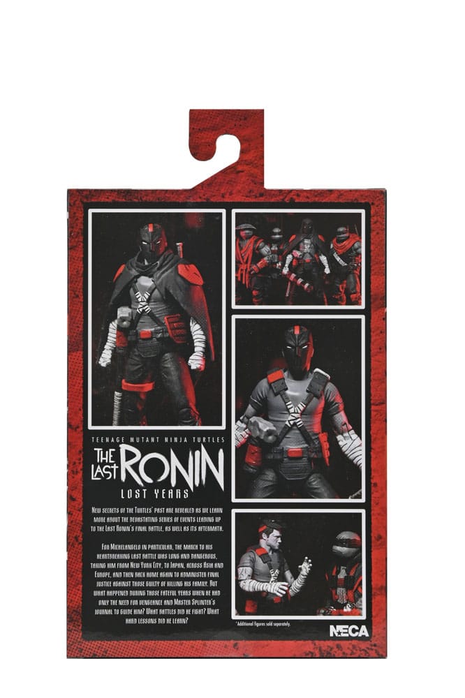 🧪 LAB | SU ORDINAZIONE Teenage Mutant Ninja Turtles (The Last Ronin The Lost Years) Action Figure Casey (Nightwatcher) 18 cm