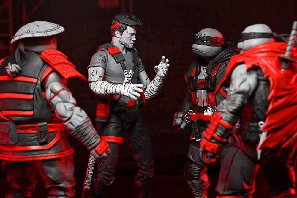 🧪 LAB | SU ORDINAZIONE Teenage Mutant Ninja Turtles (The Last Ronin The Lost Years) Action Figure Casey (Nightwatcher) 18 cm