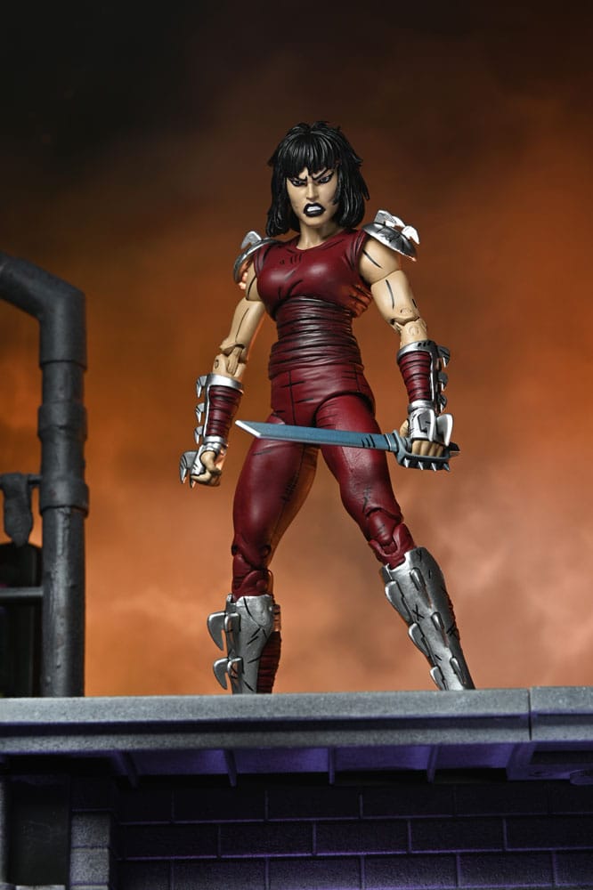 SU ORDINAZIONE Teenage Mutant Ninja Turtles (Mirage Comics) Action Figure Karai (City at War) 18 cm