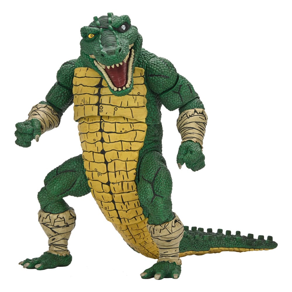 SU ORDINAZIONE Teenage Mutant Ninja Turtles (Mirage Comics) Action Figure Leatherhead 21 cm