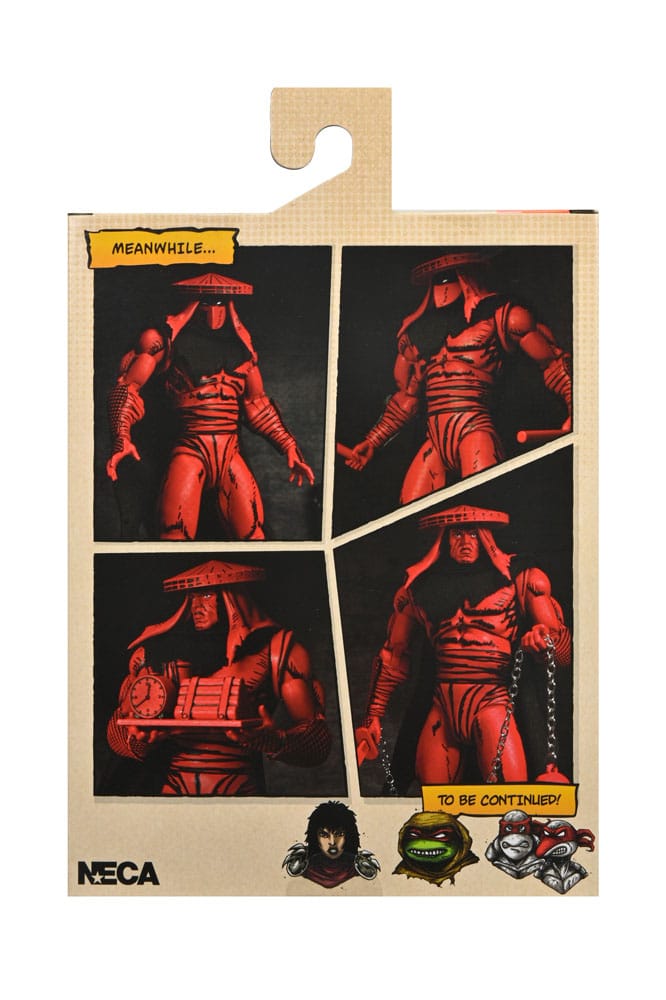 🧪 LAB | SU ORDINAZIONE Teenage Mutant Ninja Turtles (Mirage Comics) Action Figure Red and Black Foot Assassin 18 cm