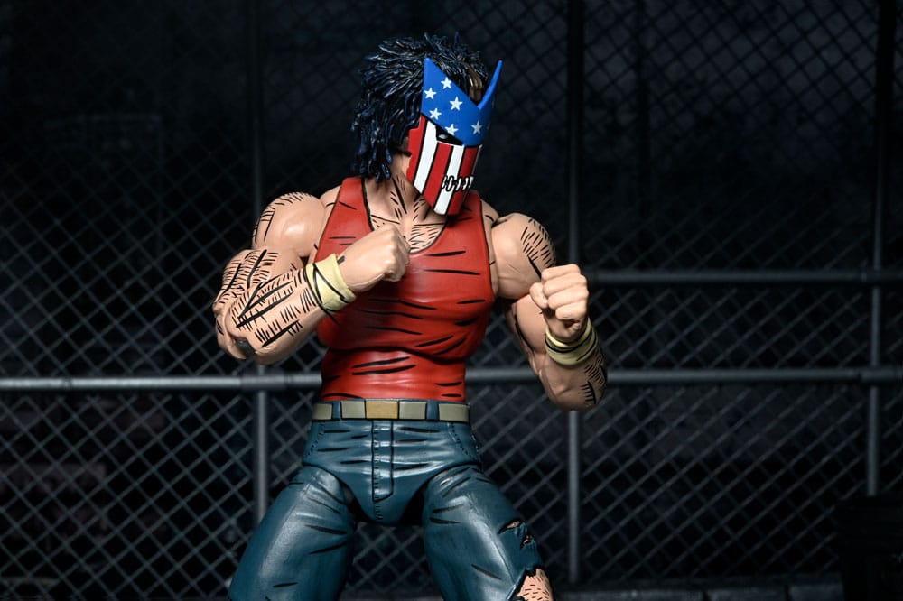 🧪 LAB | SU ORDINAZIONE Teenage Mutant Ninja Turtles (Mirage Comics) Action Figure Ultimate Casey Jones (Bodycount) 18 cm