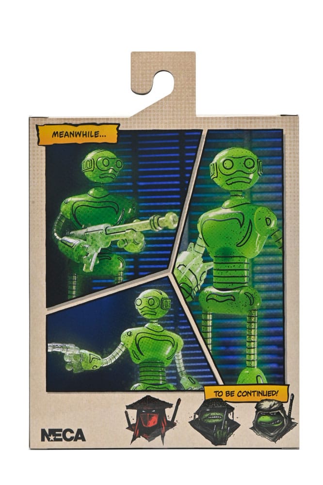 🧪 LAB | SU ORDINAZIONE Teenage Mutant Ninja Turtles (Mirage Comics) Action Figure Transmat Fugitoid GID 18 cm