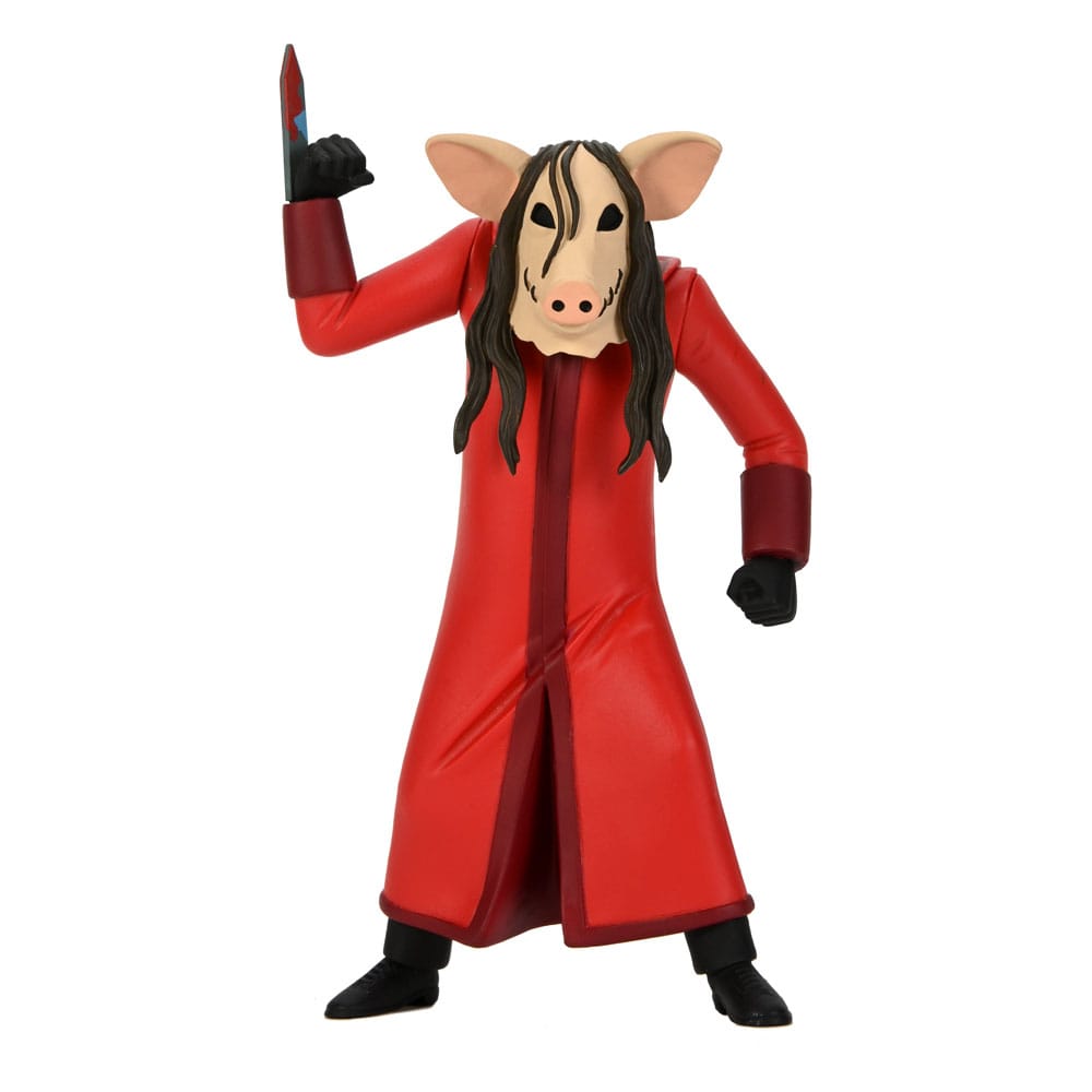 AUF BESTELLUNG Saw Toony Terrors Actionfigur Jigsaw Killer (Rote Robe) 15 cm