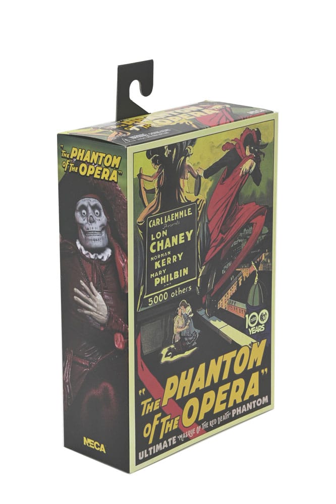 🧪 LAB | SU ORDINAZIONE The Phantom of the Opera (1925) Action Figure Phantom of the Opera "Masque of the Red Death" 18 cm