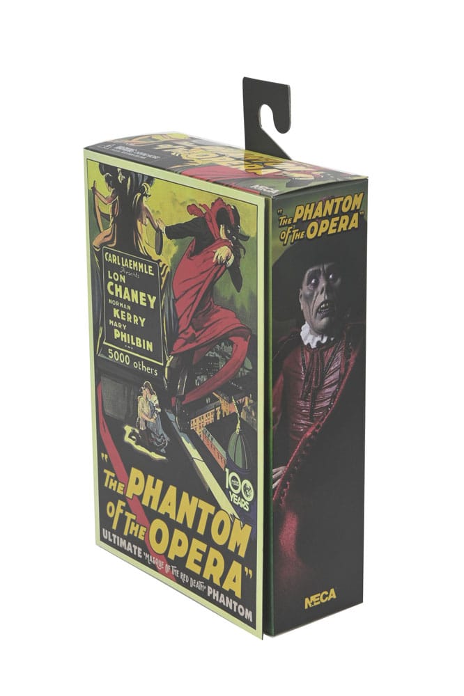 🧪 LAB | SU ORDINAZIONE The Phantom of the Opera (1925) Action Figure Phantom of the Opera "Masque of the Red Death" 18 cm