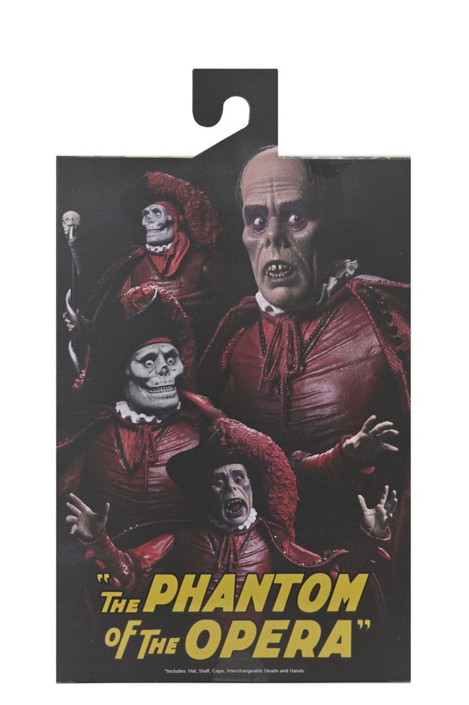 🧪 LAB | SU ORDINAZIONE The Phantom of the Opera (1925) Action Figure Phantom of the Opera "Masque of the Red Death" 18 cm