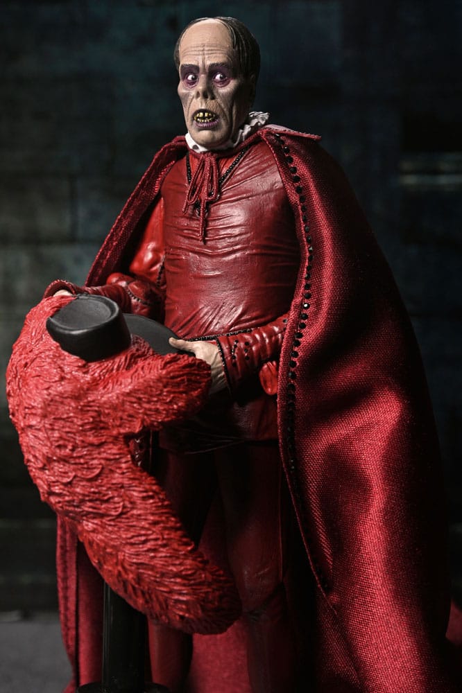🧪 LAB | SU ORDINAZIONE The Phantom of the Opera (1925) Action Figure Phantom of the Opera "Masque of the Red Death" 18 cm