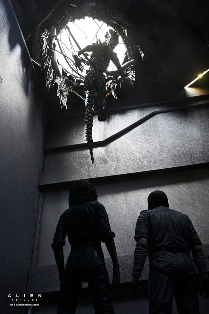 🧪 LAB | SU ORDINAZIONE Alien: Romulus Action Figure Deluxe Suspended Lab Xenomorph XX121 18 cm