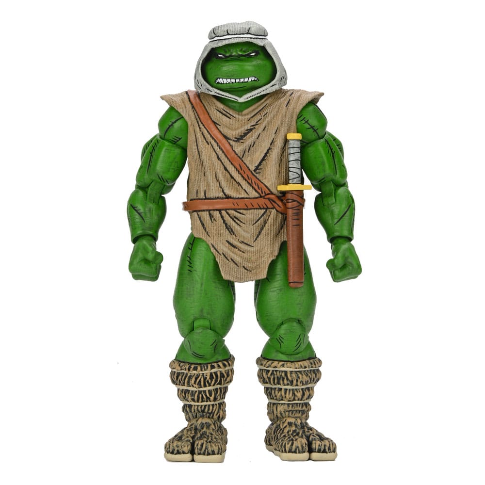 SU ORDINAZIONE Teenage Mutant Ninja Turtles Action Figure Hunter Leo 18 cm