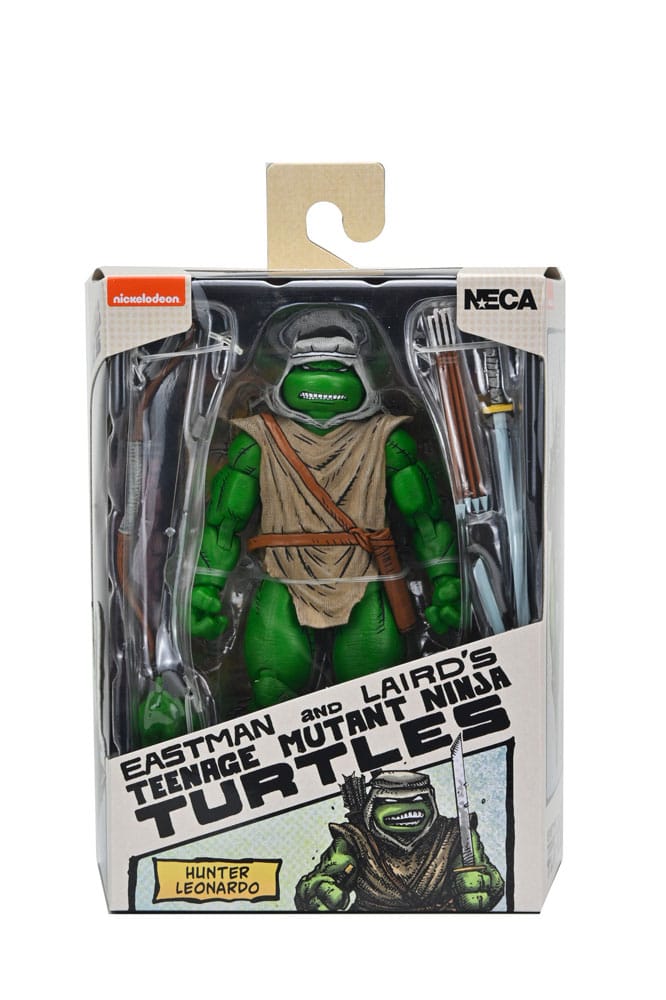 🧪 LAB | SU ORDINAZIONE Teenage Mutant Ninja Turtles Action Figure Hunter Leo 18 cm
