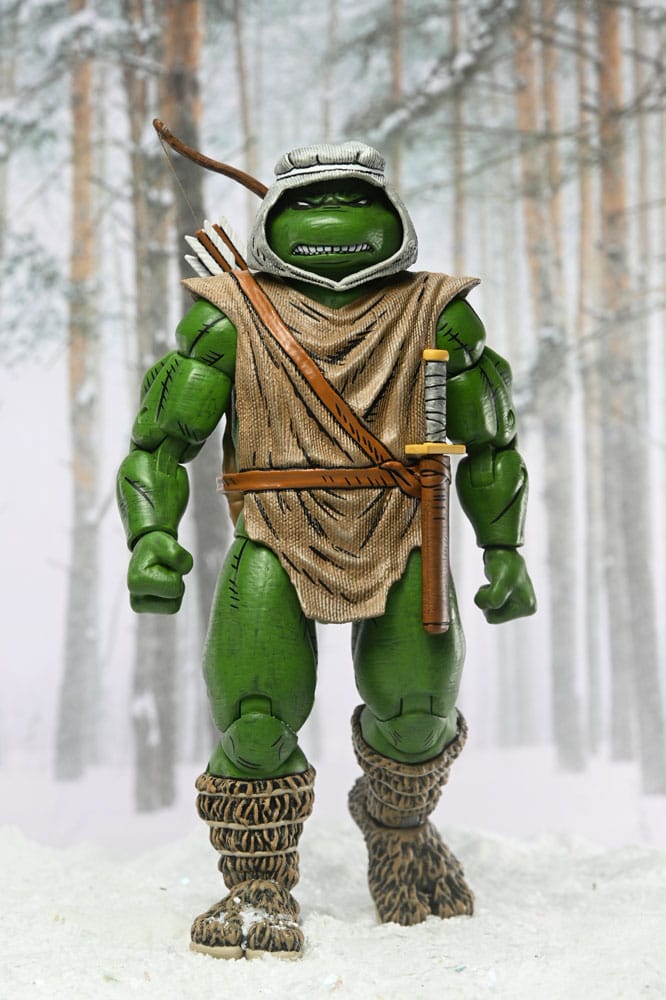 🧪 LAB | SU ORDINAZIONE Teenage Mutant Ninja Turtles Action Figure Hunter Leo 18 cm
