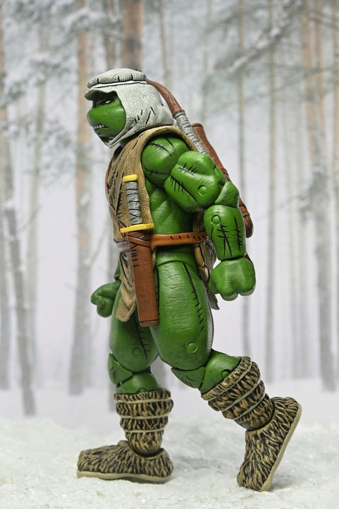 🧪 LAB | SU ORDINAZIONE Teenage Mutant Ninja Turtles Action Figure Hunter Leo 18 cm