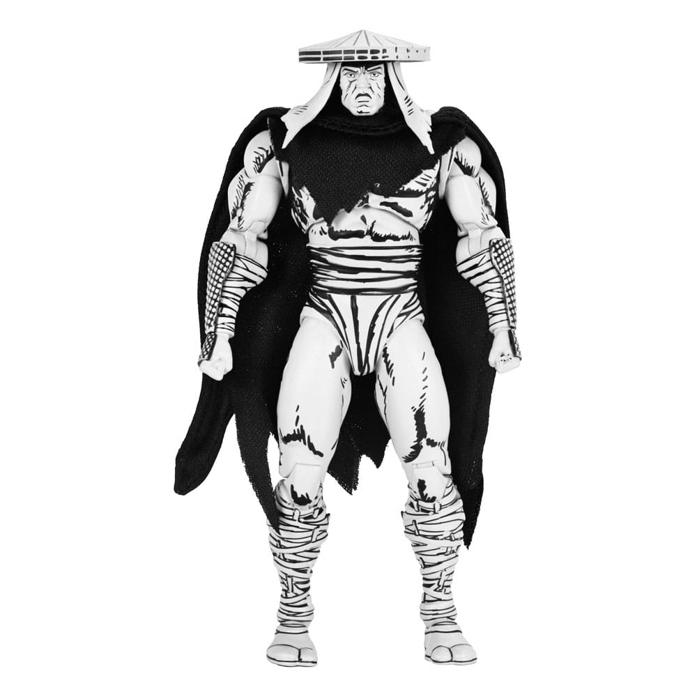 SU ORDINAZIONE Teenage Mutant Ninja Turtles Action Figure Foot Assassin Black and White 18 cm