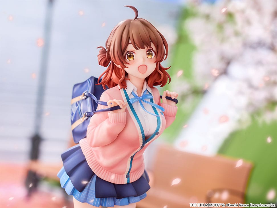 SU ORDINAZIONE Gakuen Idolmaster PVC Statue 1/7 Ume Hanami Bonus Edition 25 cm 