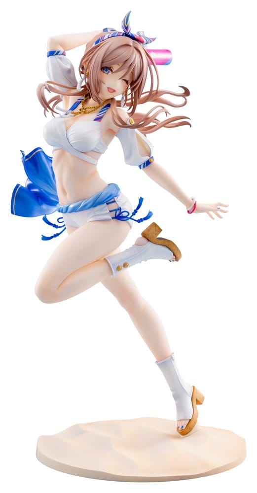 PREORDINE+ 05/2027 The Idolmaster Gakuen PVC Figure 1/7 Himesaki Rinami Kimi to Semi Blue Ver. With Bonus 27 cm