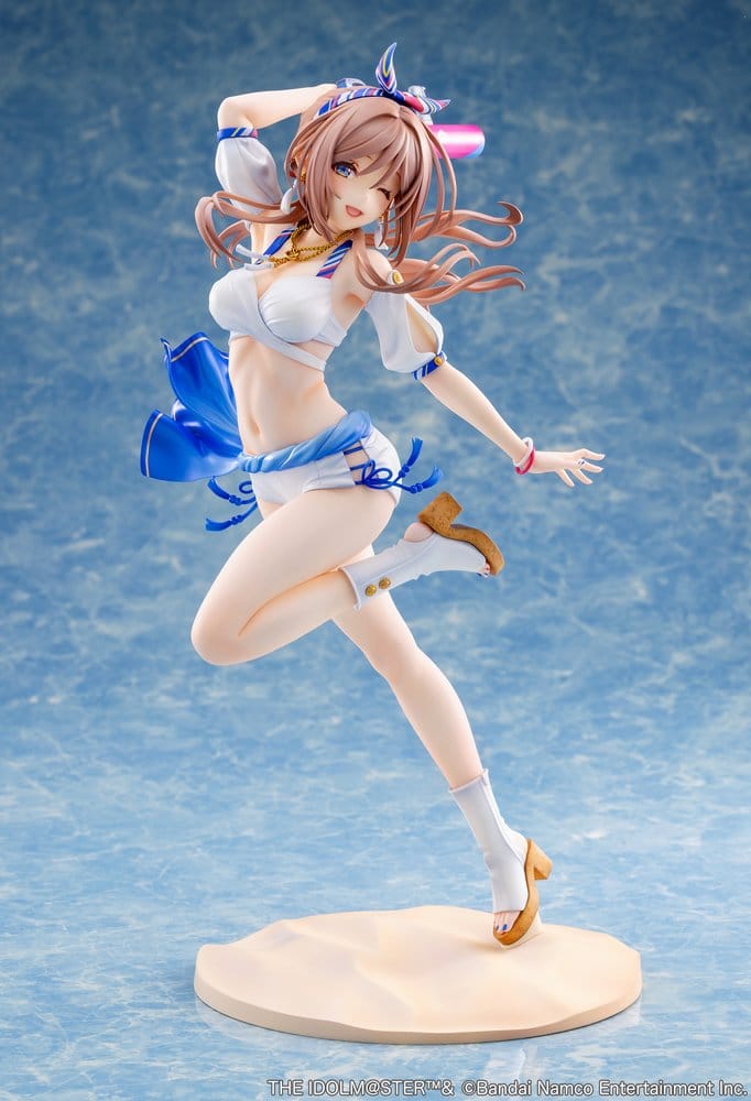 PREORDINE+ 05/2027 The Idolmaster Gakuen PVC Figure 1/7 Himesaki Rinami Kimi to Semi Blue Ver. With Bonus 27 cm