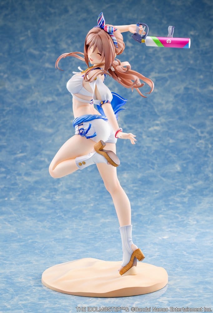 PREORDINE+ 05/2027 The Idolmaster Gakuen PVC Figure 1/7 Himesaki Rinami Kimi to Semi Blue Ver. With Bonus 27 cm