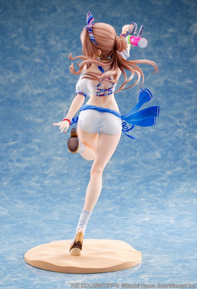 PREORDINE+ 05/2027 The Idolmaster Gakuen PVC Figure 1/7 Himesaki Rinami Kimi to Semi Blue Ver. With Bonus 27 cm