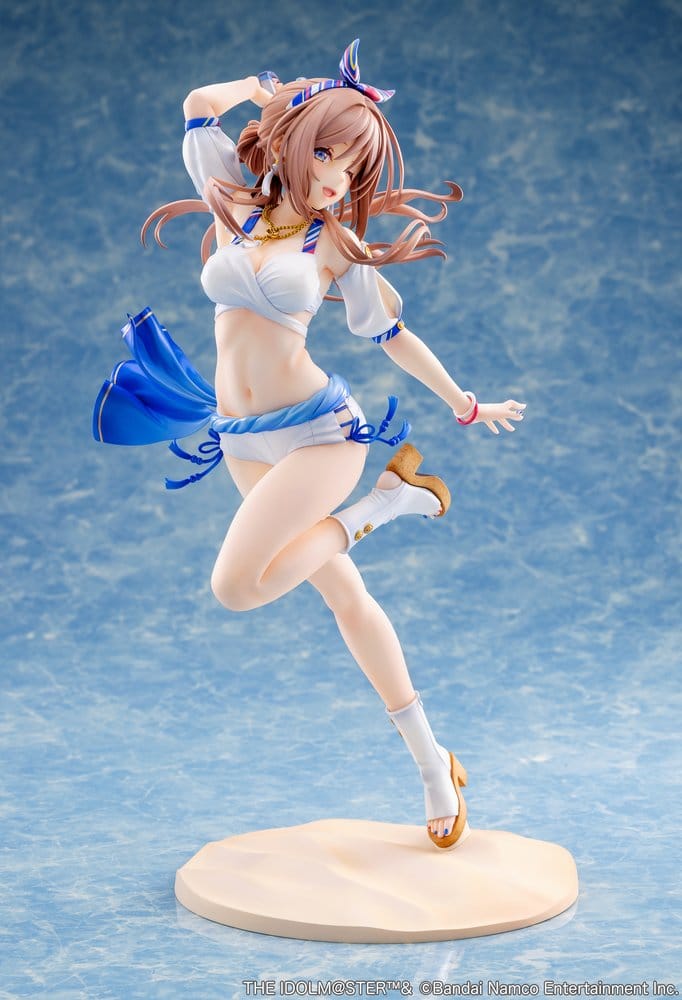 PREORDINE+ 05/2027 The Idolmaster Gakuen PVC Figure 1/7 Himesaki Rinami Kimi to Semi Blue Ver. With Bonus 27 cm