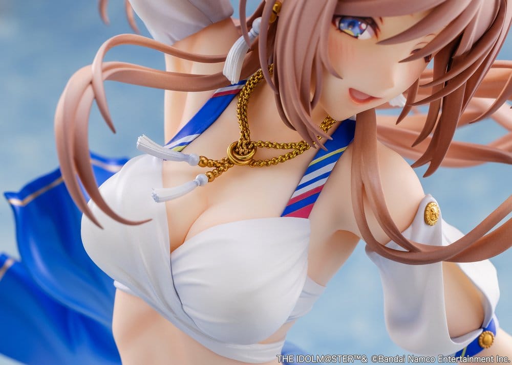 PREORDINE+ 05/2027 The Idolmaster Gakuen PVC Figure 1/7 Himesaki Rinami Kimi to Semi Blue Ver. With Bonus 27 cm