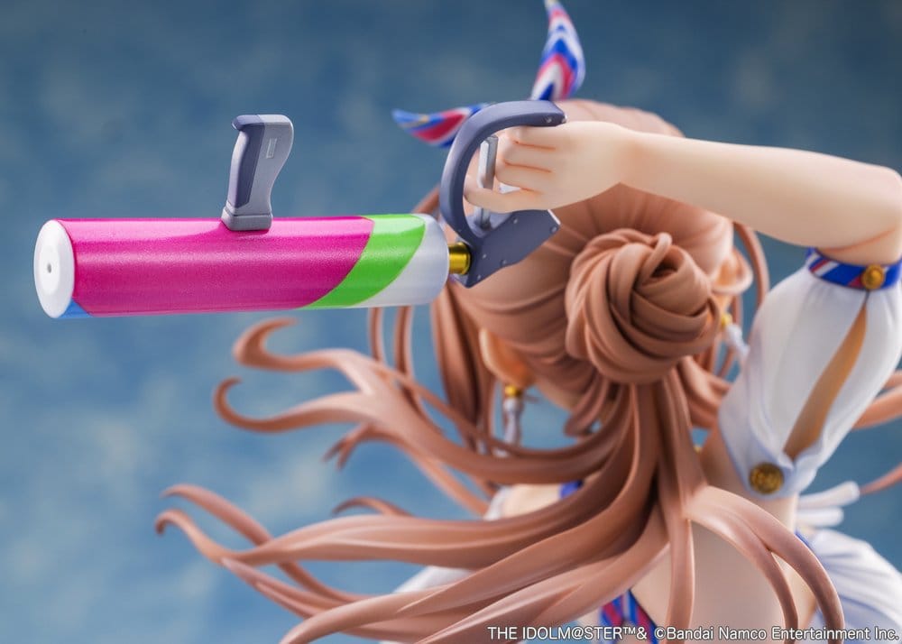 PREORDINE+ 05/2027 The Idolmaster Gakuen PVC Figure 1/7 Himesaki Rinami Kimi to Semi Blue Ver. With Bonus 27 cm