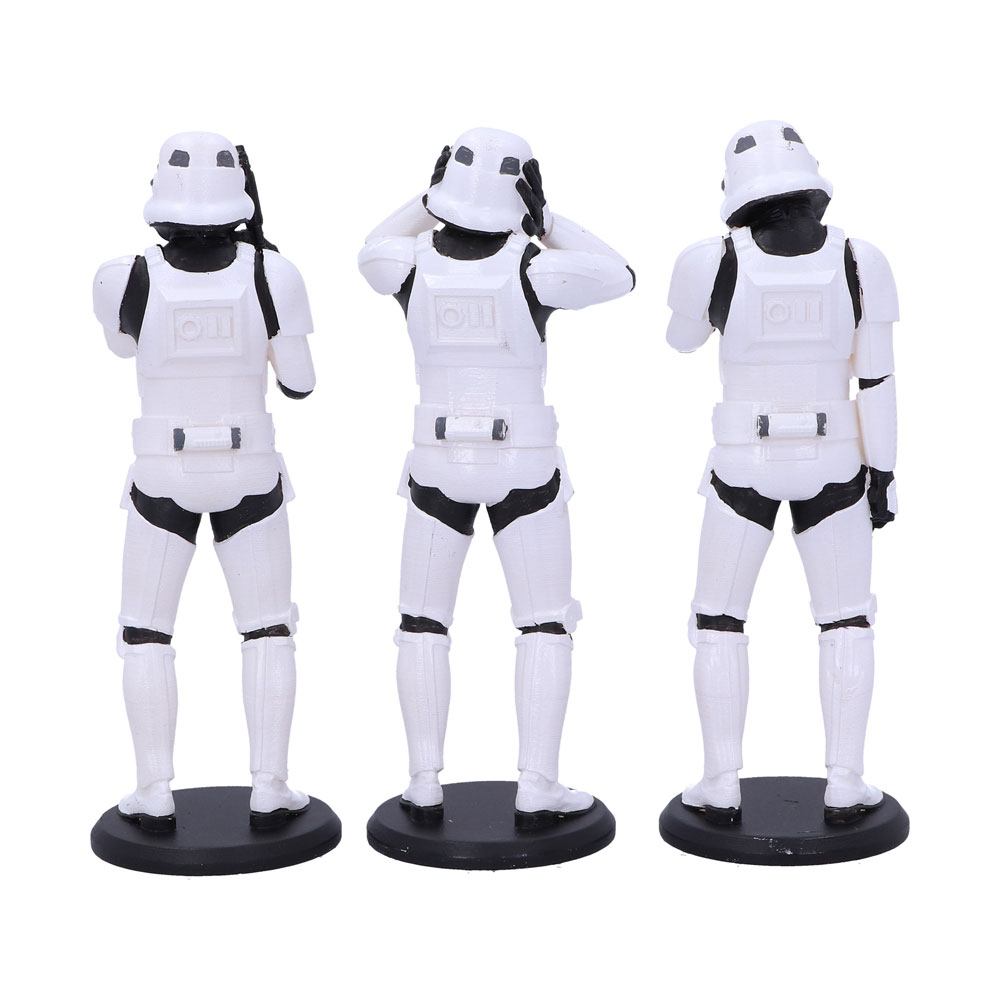 🧪 LAB | SU ORDINAZIONE Original Stormtrooper Figures 3-Pack Three Wise Stormtroopers 14 cm