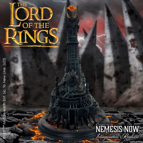 🧪 LAB | SU ORDINAZIONE Lord of the Rings Backflow Incense Burner Barad Dur 26 cm