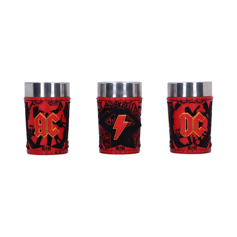 AC/DC Schnapsgläser Logo 3er-Pack *SONDERPREIS*