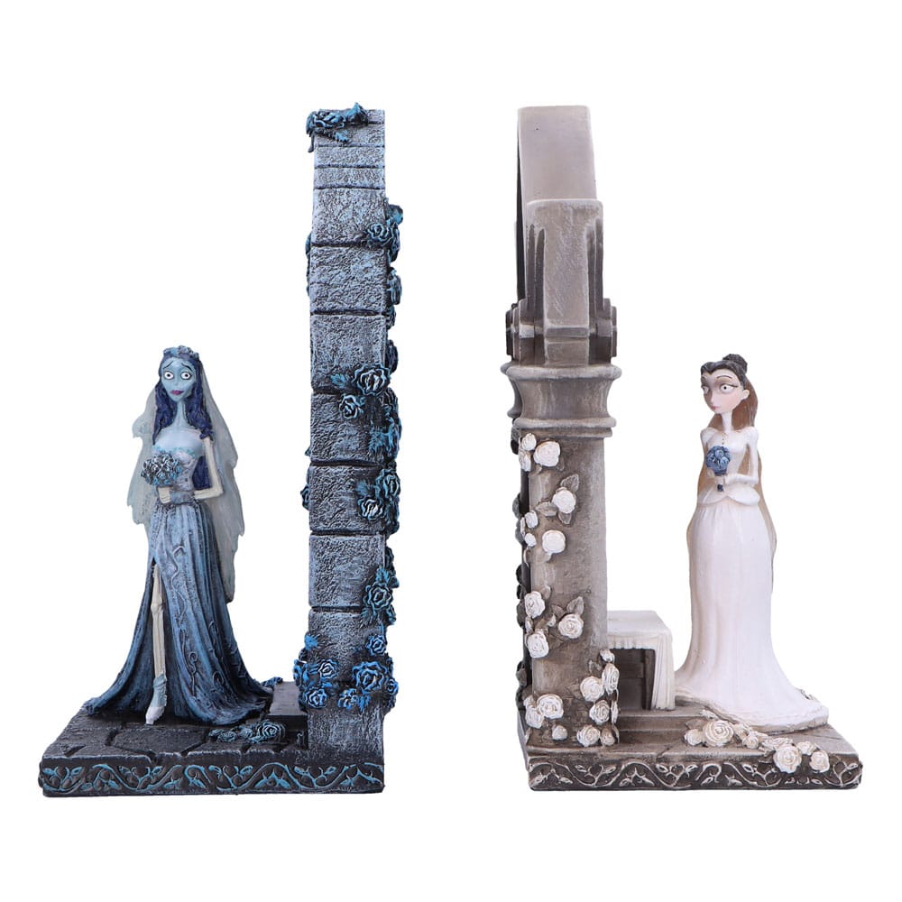 SU ORDINAZIONE Corpse Bride Emily and Victoria Bookends 19 cm