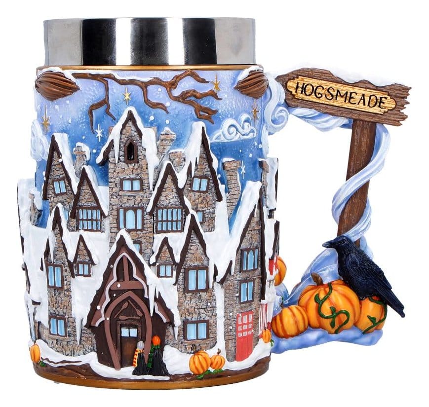 🧪 LAB | SU ORDINAZIONE Harry Potter Tankard Hogsmeade Village 16 cm